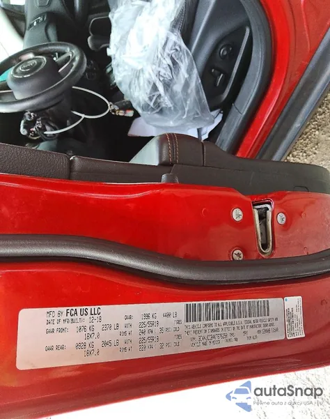 2019 Jeep Compass Limited z USA, uszkodzony, nr VIN 3C4NJCCB4KT676250